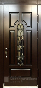 Фото «Дверь с ковкой №16» в Электростали