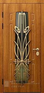 Фото «Дверь с ковкой №9»  в Электростали