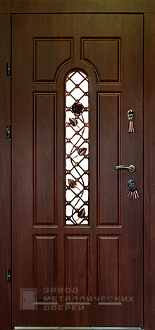 Фото «Дверь с ковкой №10» в Электростали