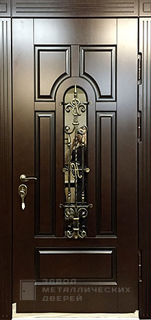 Фото «Дверь с ковкой №16» в Электростали