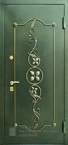 Фото «Дверь с ковкой №1» в Электростали