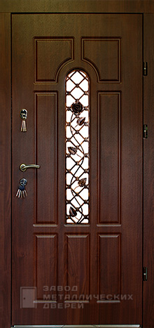 Фото «Дверь с ковкой №10» в Электростали