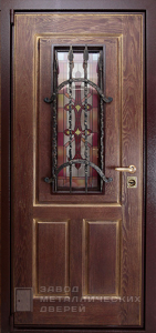 Фото «Дверь с ковкой №20»  в Электростали
