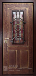 Фото «Дверь с ковкой №20» в Электростали