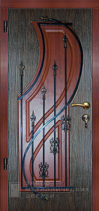 Фото «Дверь с ковкой №8»  в Электростали