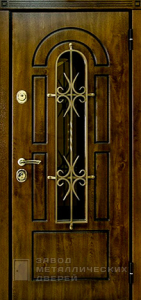 Фото «Дверь с ковкой №12» в Электростали