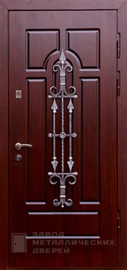 Фото «Дверь с ковкой №18» в Электростали