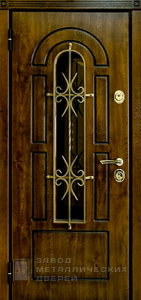 Фото «Дверь с ковкой №11»  в Электростали